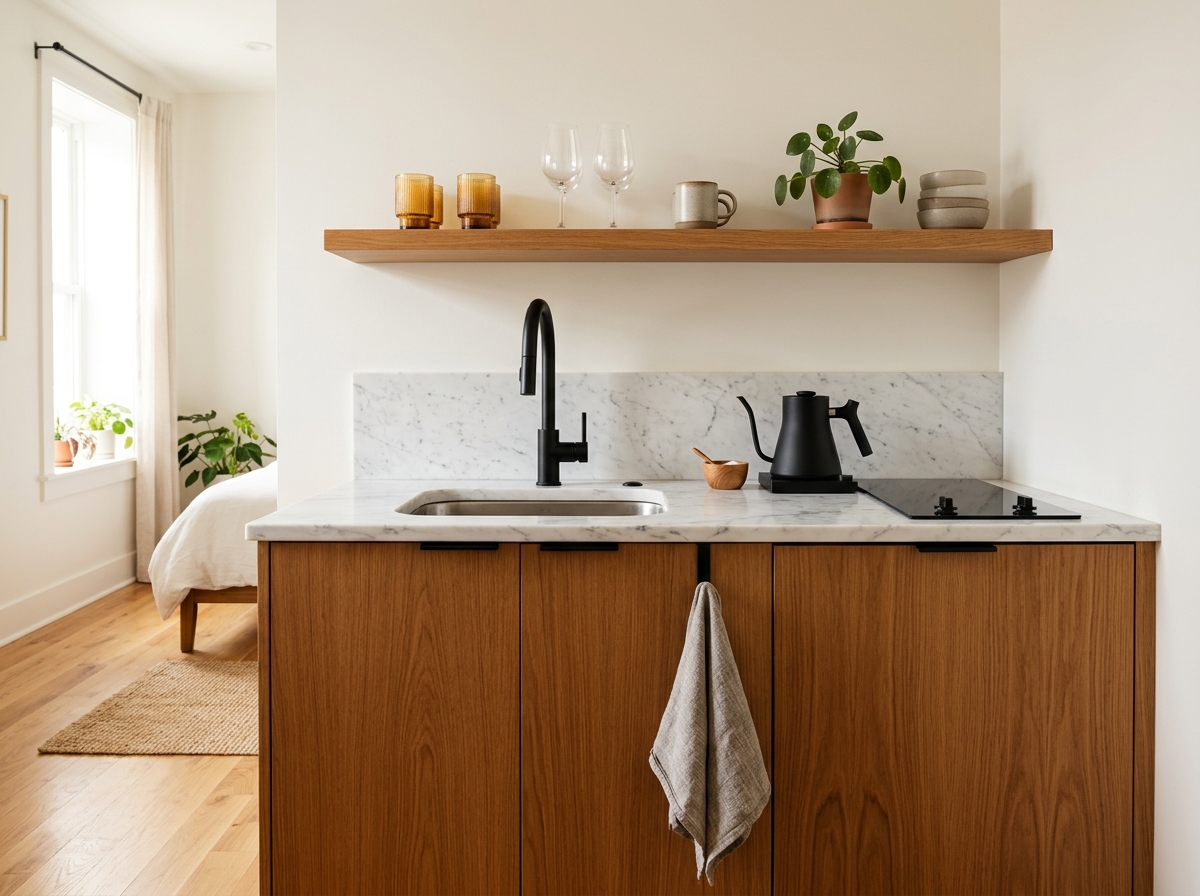 Interior & Mini Kitchen